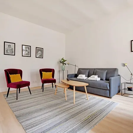 Cozy - 2br-4p - Cathédrale De Notre Da Appartamento